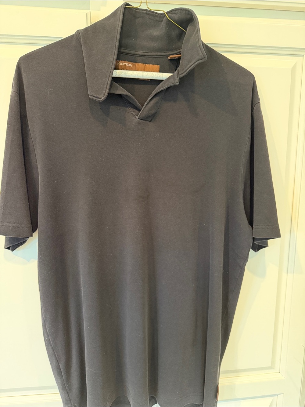 Perry Ellis Men's black Polo Shirt
